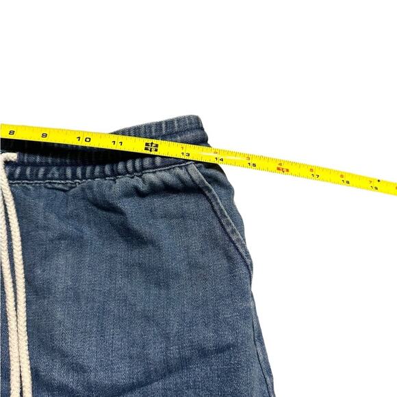 Aerie Pull on Drawstring Denim Shorts size XS - Picture 4 of 6